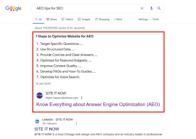 Answer Engine Optimization